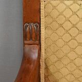 Mahogany landing sofa, Restoration period – Part 1, 19th century