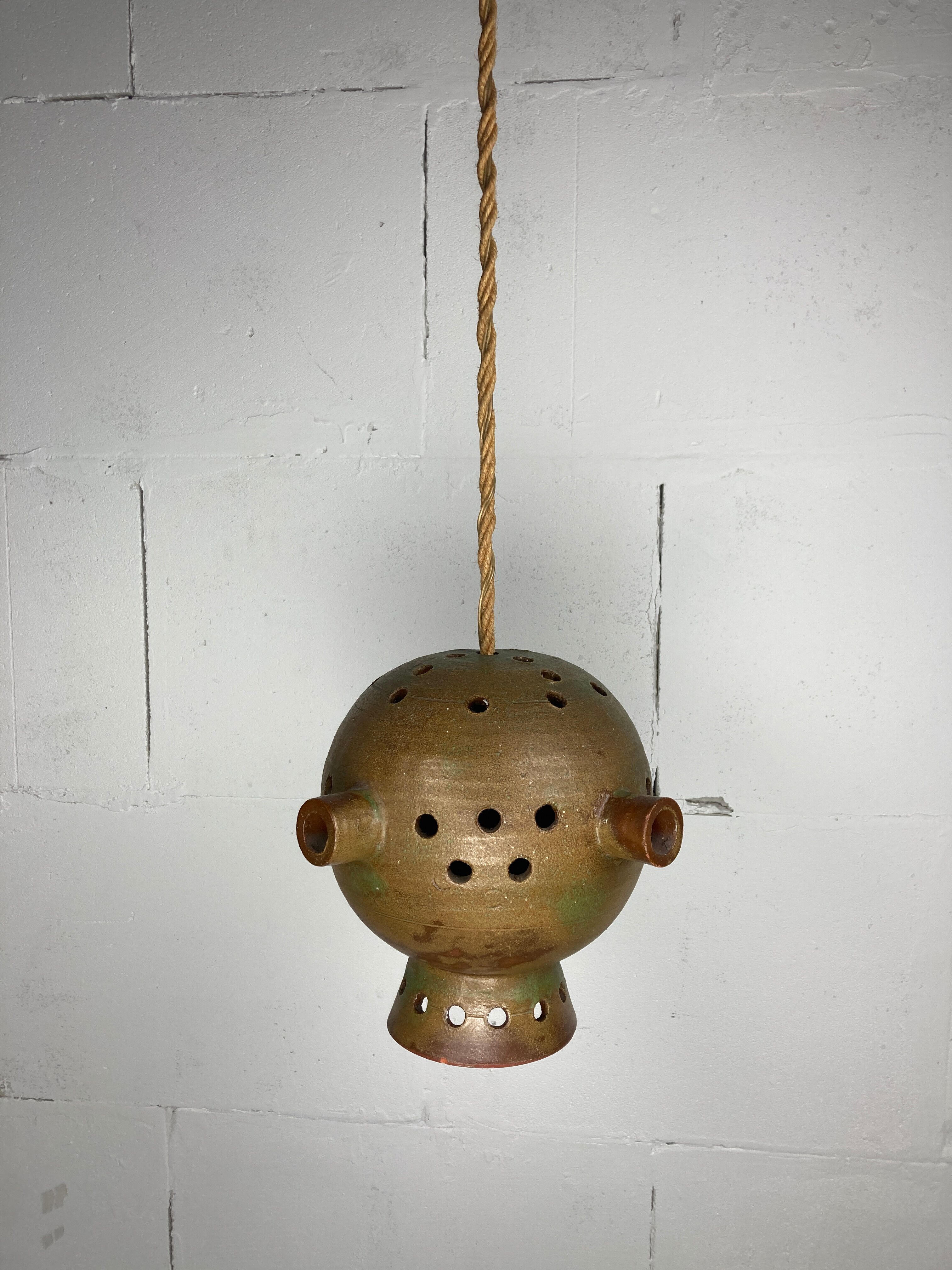 Ceramic space age suspension by Mobach Dutch 1960s
