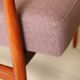 Wood armchair living Room chair oryginal design by H.Lis  renovated armchair longue chair Mid century modern design wooden armchair for salon