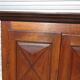 Antique Louis XIII wardrobe, diamond points