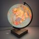 Globe taride marble 28cm vintage 1965