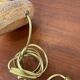 Vallauris stoneware lamp, signed Sesame