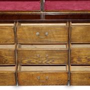 Library with drawers in the style of Samuel Pepys 1666