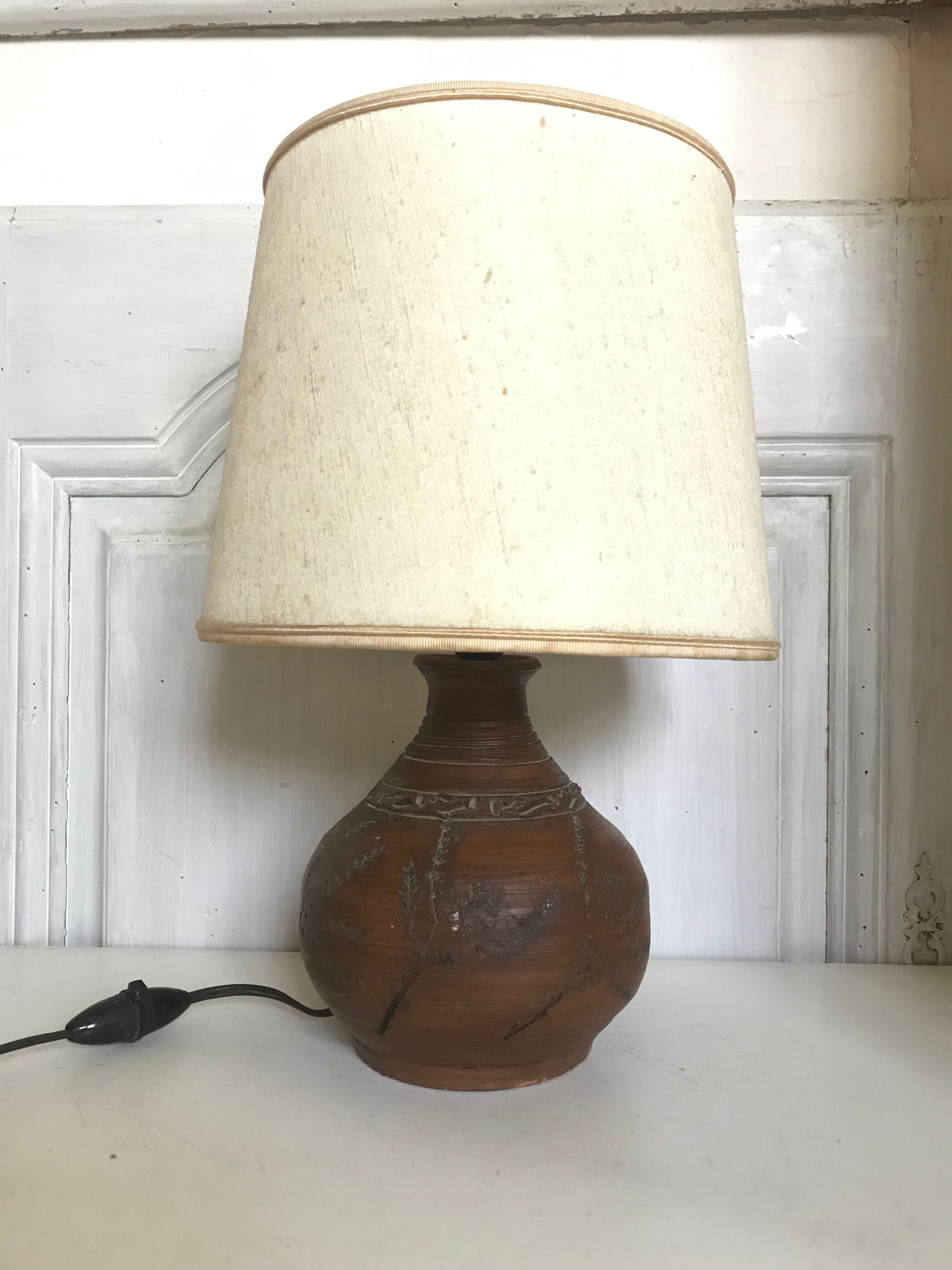 Vintage ceramic lamp