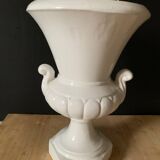 White ceramic vase