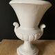 White ceramic vase