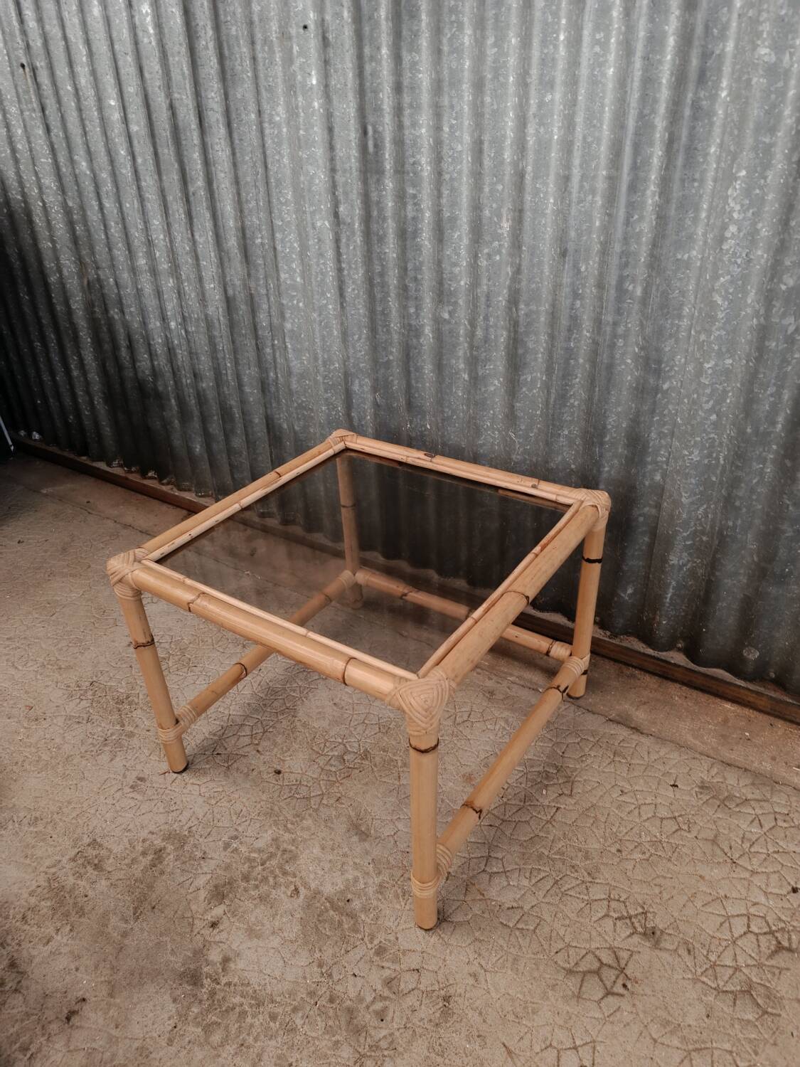 Bamboo / rattan coffee table