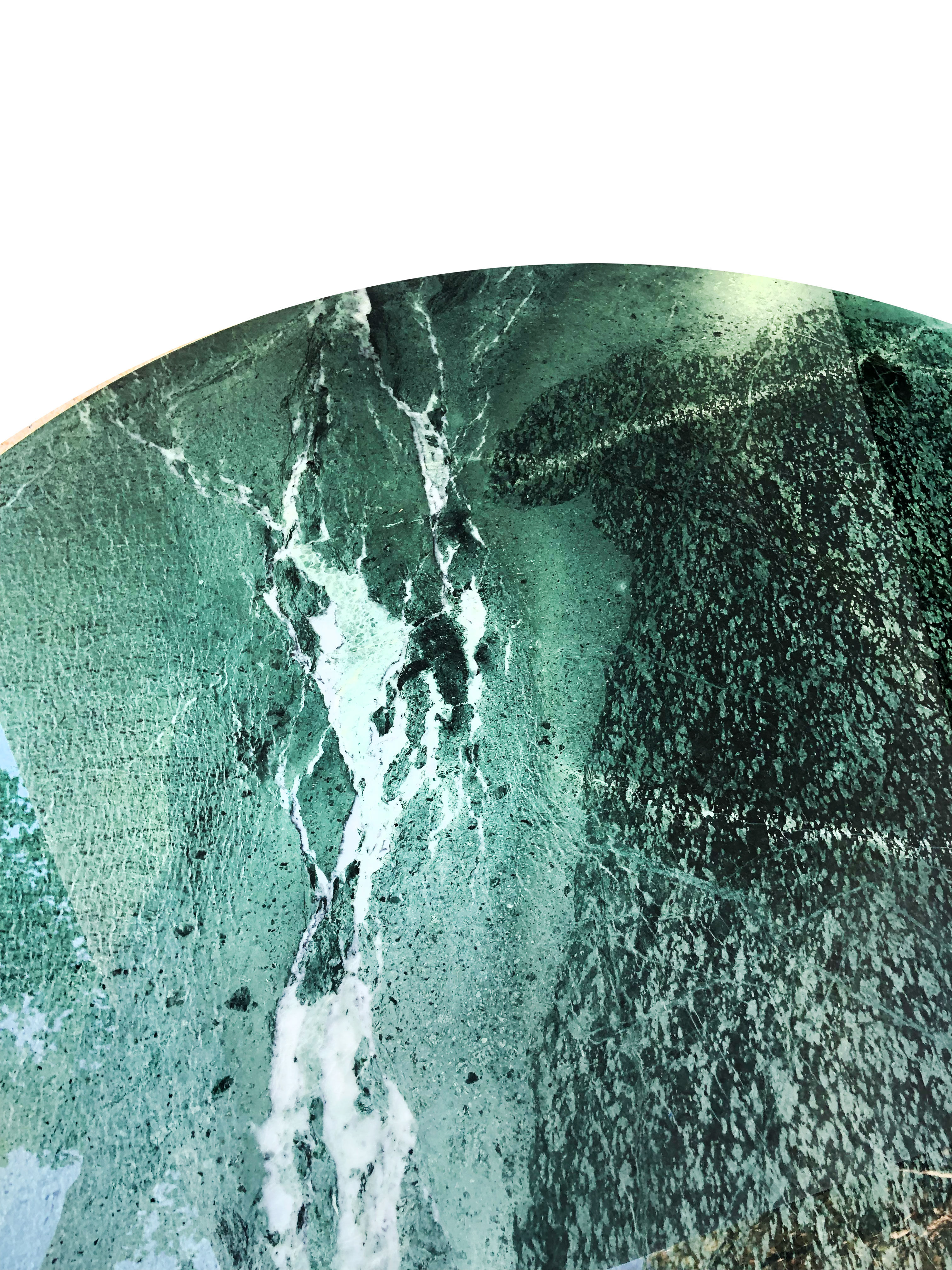 Table Eero Saarinen - Knoll int. marble alpi verde ø 120 cm