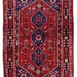 Tapis Vintage Shiraz Fait Main – 97 x 151 cm - 1C1018