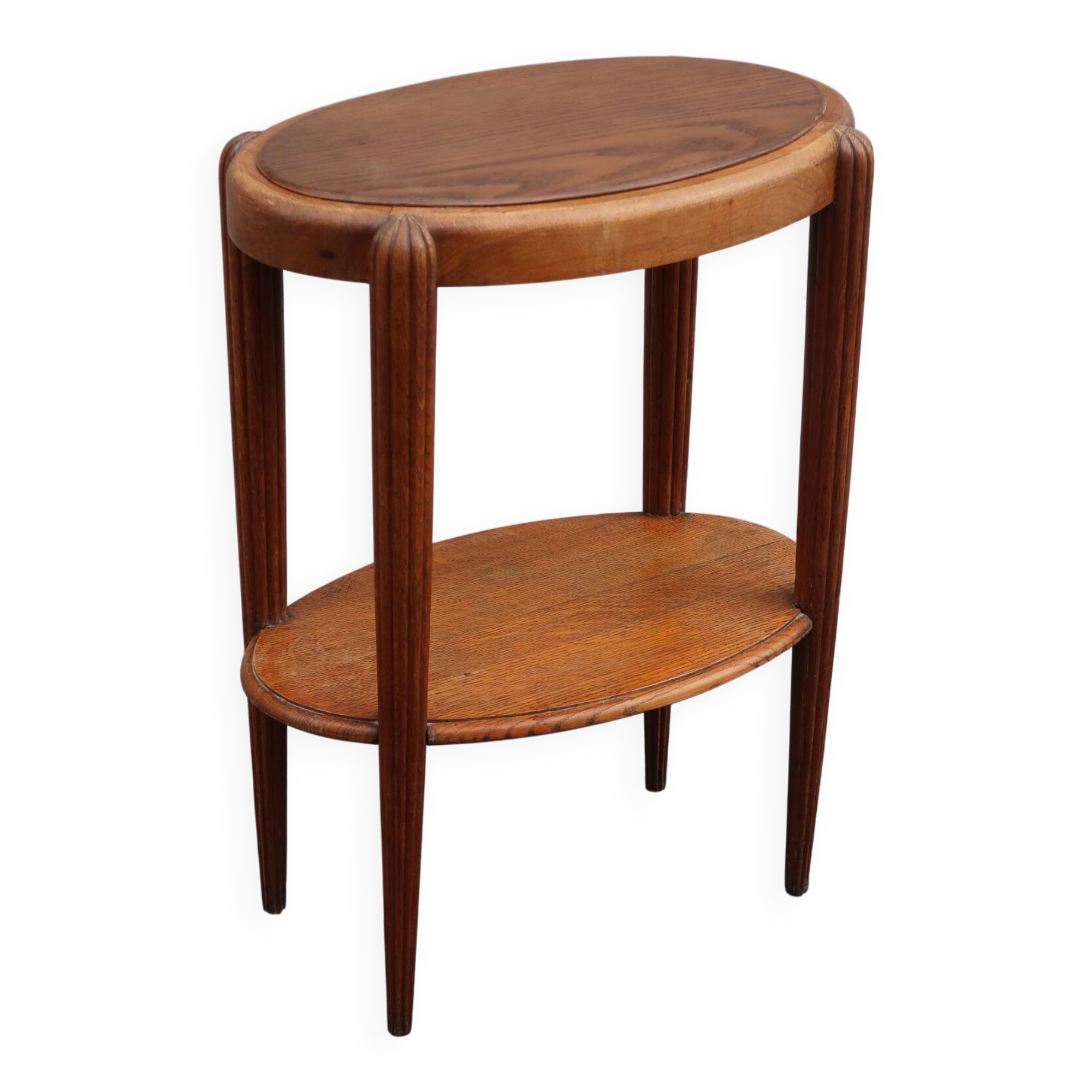Antique Art Deco side table from the 1930s