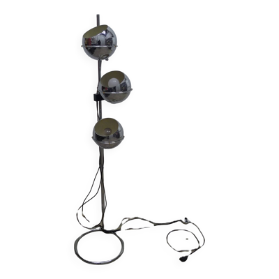 Lampadaire eye-ball Reggiani  vintage