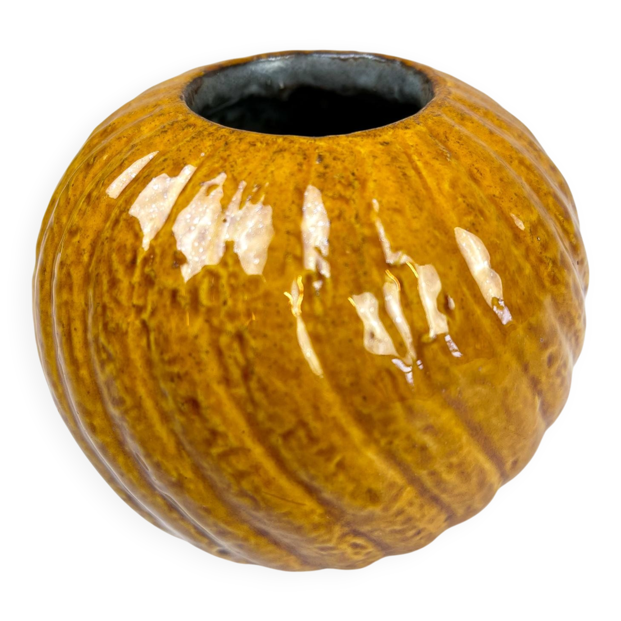 Rare pair of mid-century modern vases by Gunnar Nylund, Rörstrand, Sweden, 1940s.