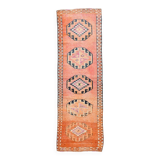 3x10 Turkish Vintage Runner Rug, 90x300Cm