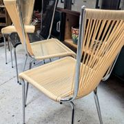 Suite de 4 chaises Scoubidou