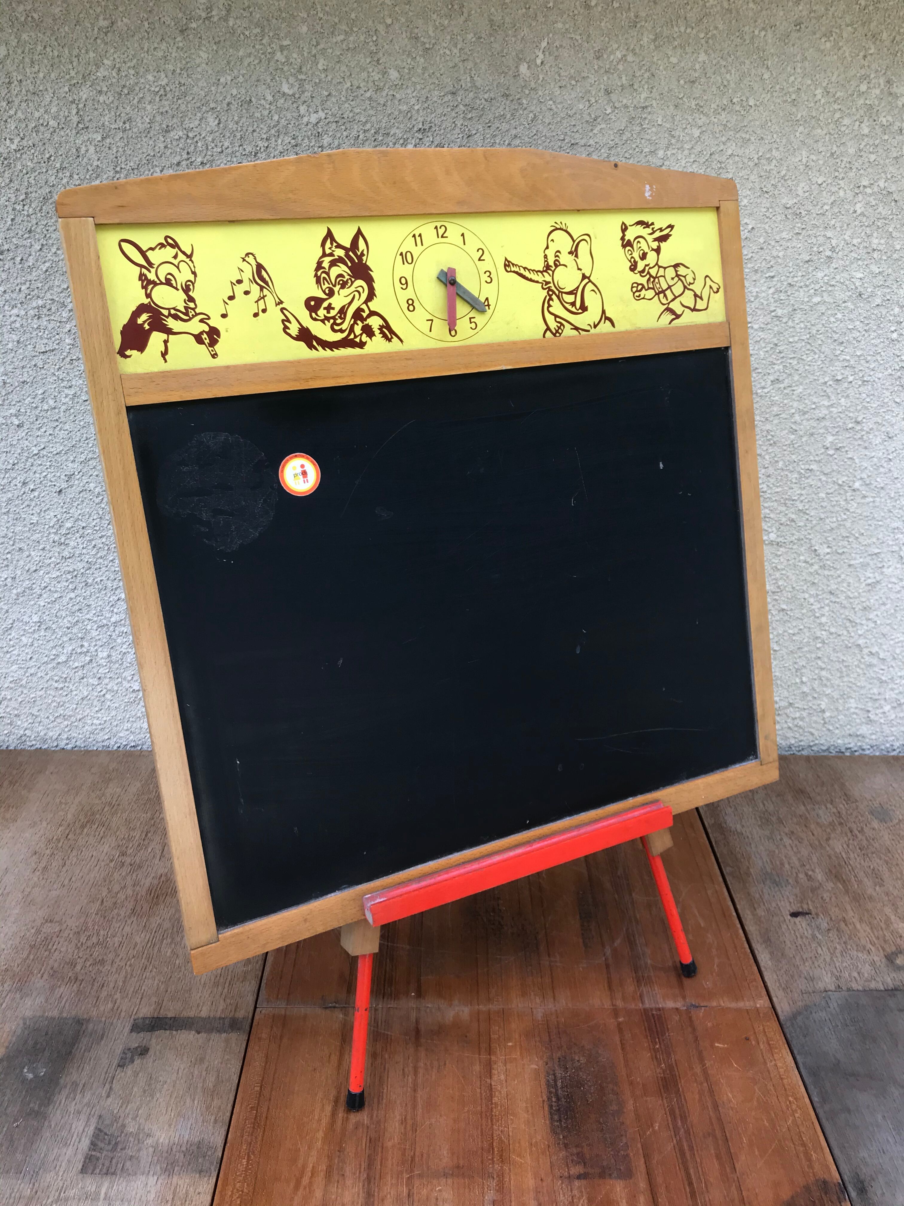Blackboard schoolboy child wood