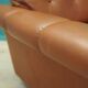 Leather armchair, Danish design, 1960s, production: Denmark