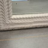 High patinated Louis Philippe style mirror