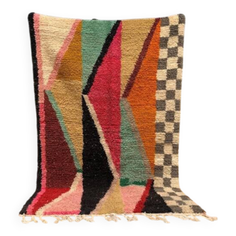 Traditional handmade pure wool rug, size 160 x 240 cm