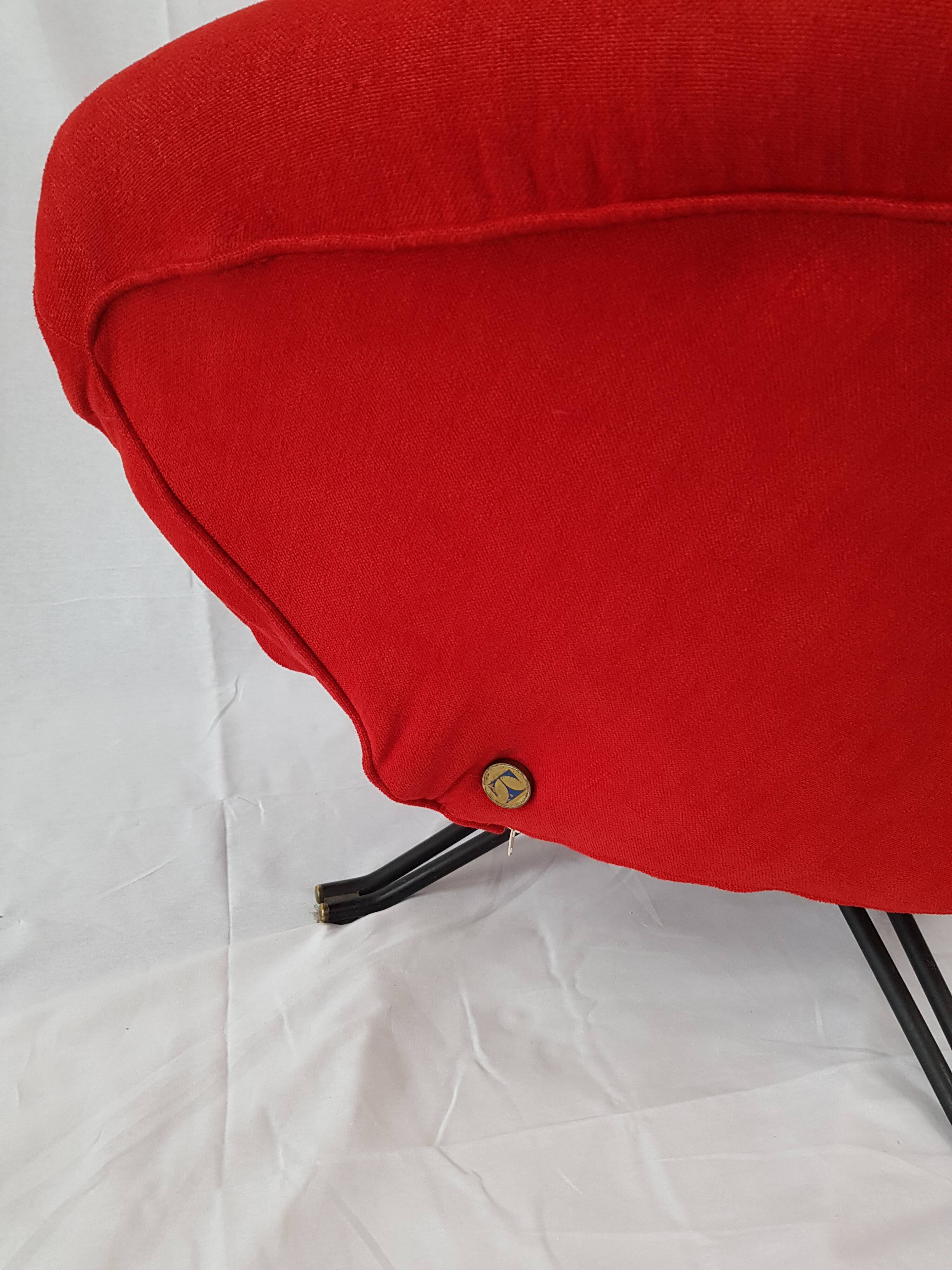 Armchair P32 by Osvaldo Borsani for Tecno 1956