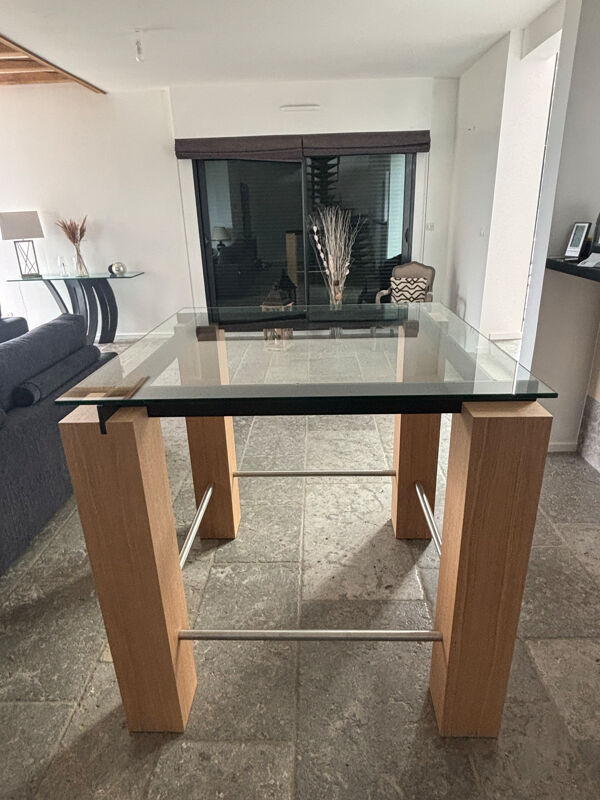 Table haute / Mange debout Tenere Rochebobois Neuve