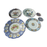 Assiettes porcelaine décoratives