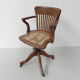 Oak office chair