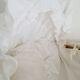 1970s rattan cradle/bassinet with hood and arch