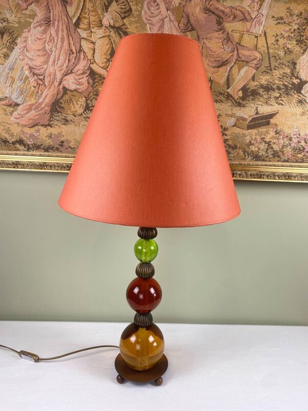 Grande lampe décorative vintage