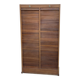 Meuble classeur à rideaux 2 portes vintage 1980