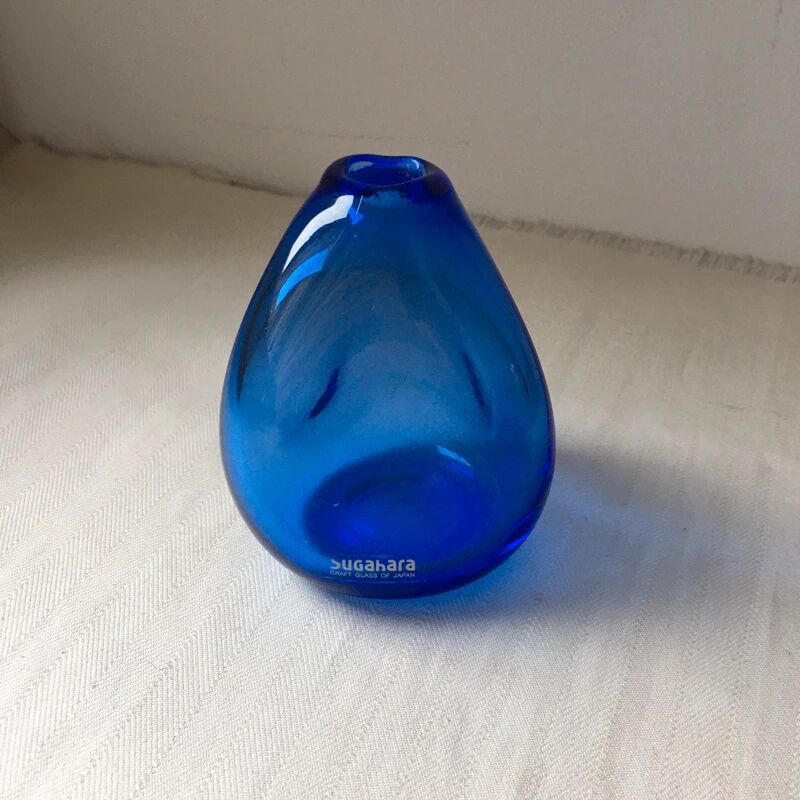 Sugahara Blue Triangle Vintage Soliflore 7 cm
