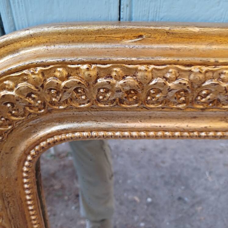 Louis-Philippe gilded mirror 89x62 cm circa 1870