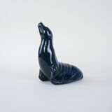 Ceramic seal figurine, Italian design, 1960s, made in Italy