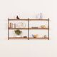 Kai Kristiansen teak shelving unit, FM Møbler, 1960s