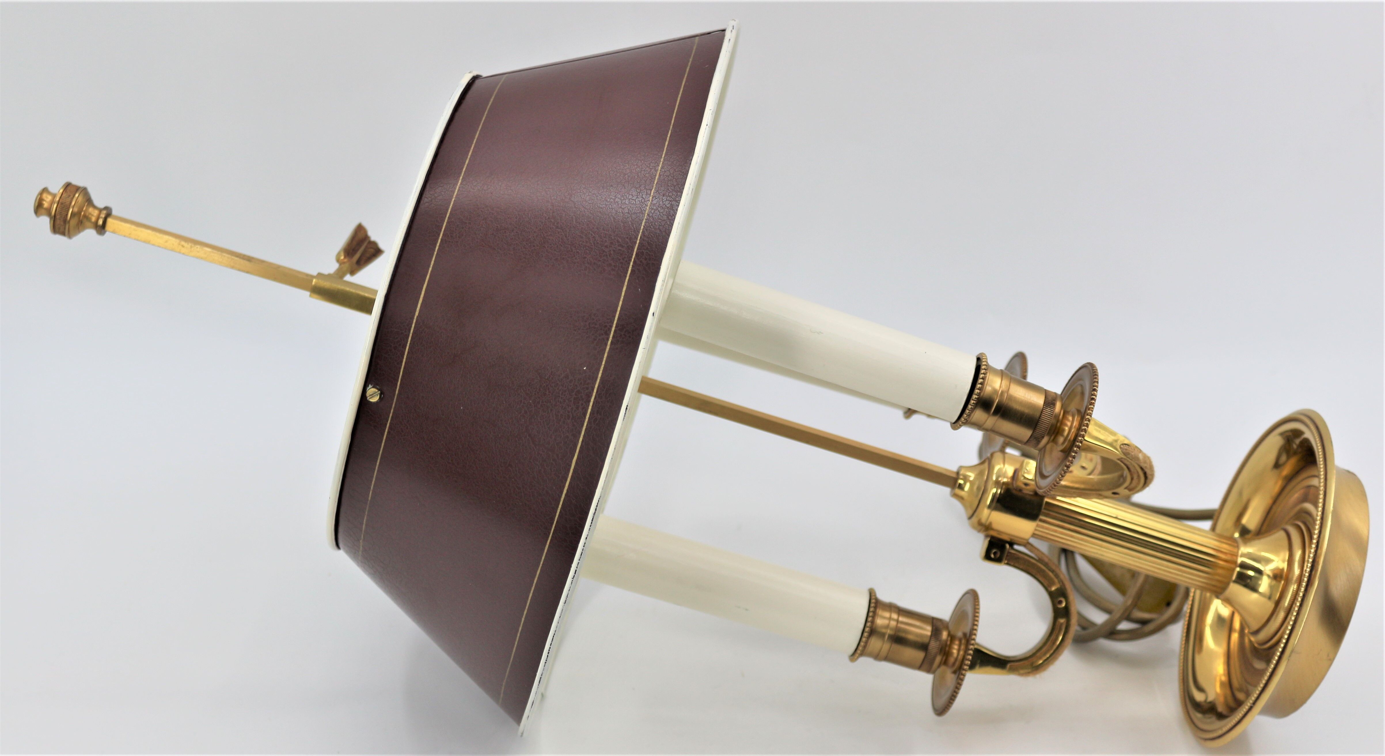 Empire-style gilded bronze hot water lamp