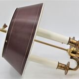 Lampe bouillotte bronze doré style Empire