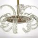 Carl Fagerlund pendant light for Orrefors, Sweden, 1950