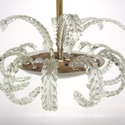Carl Fagerlund pendant light for Orrefors, Sweden, 1950