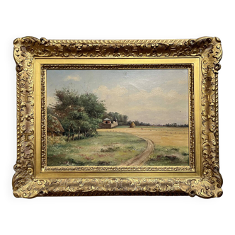 Eugène Hippolyte FOREST 19th century: rural landscape painting