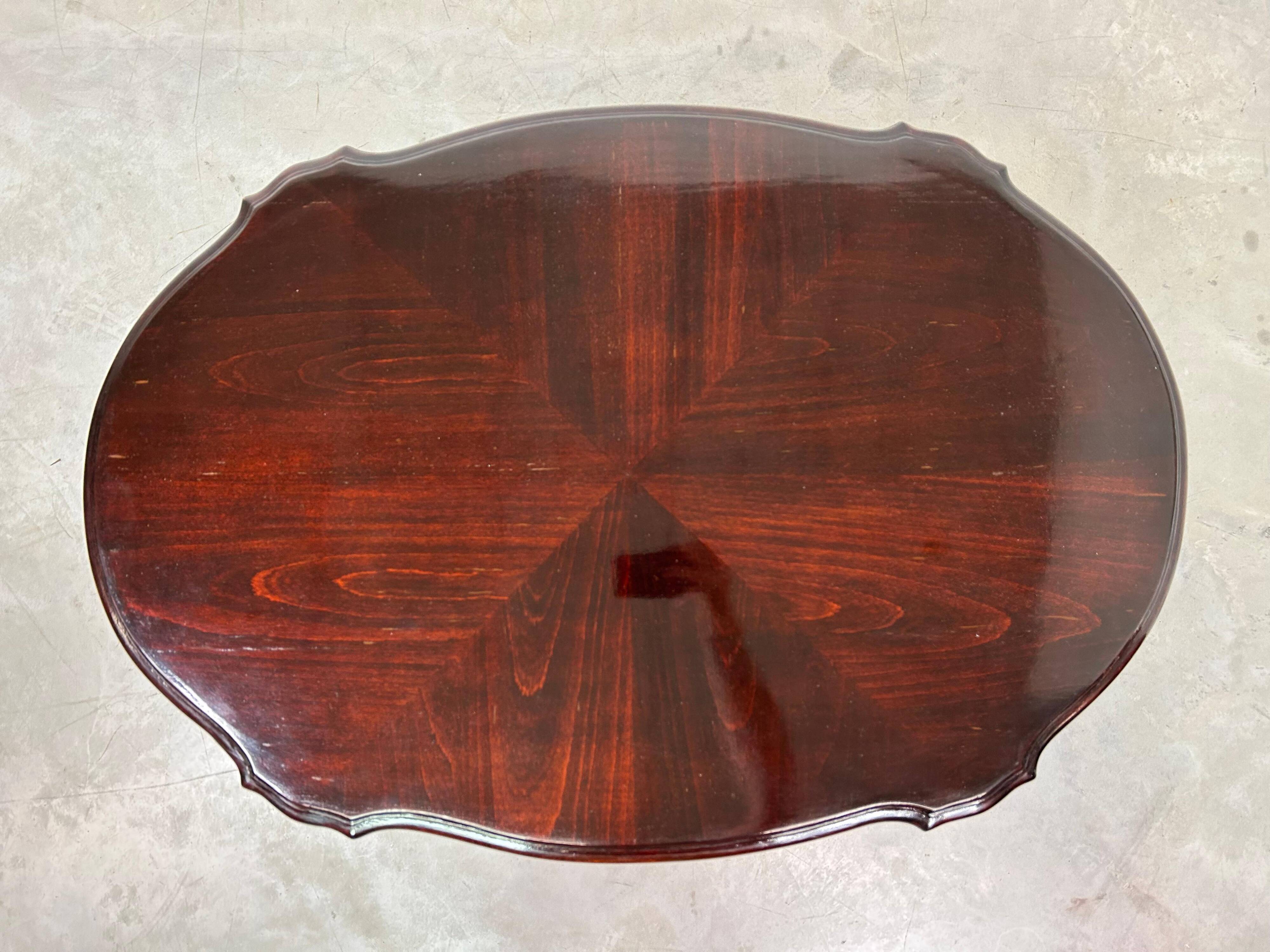 19th-century bent Thonet table