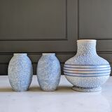 Art Deco vase trio ODYV