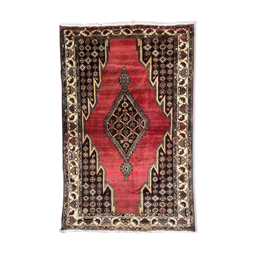 Tapis ancien persan de mazlaghan 126x198 cm