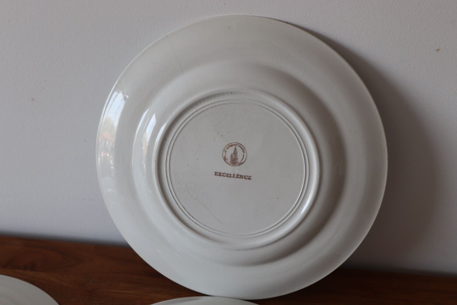 7 plates L'Amandinese model "excellence"