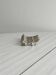 Set of 6 metal fox knife rests