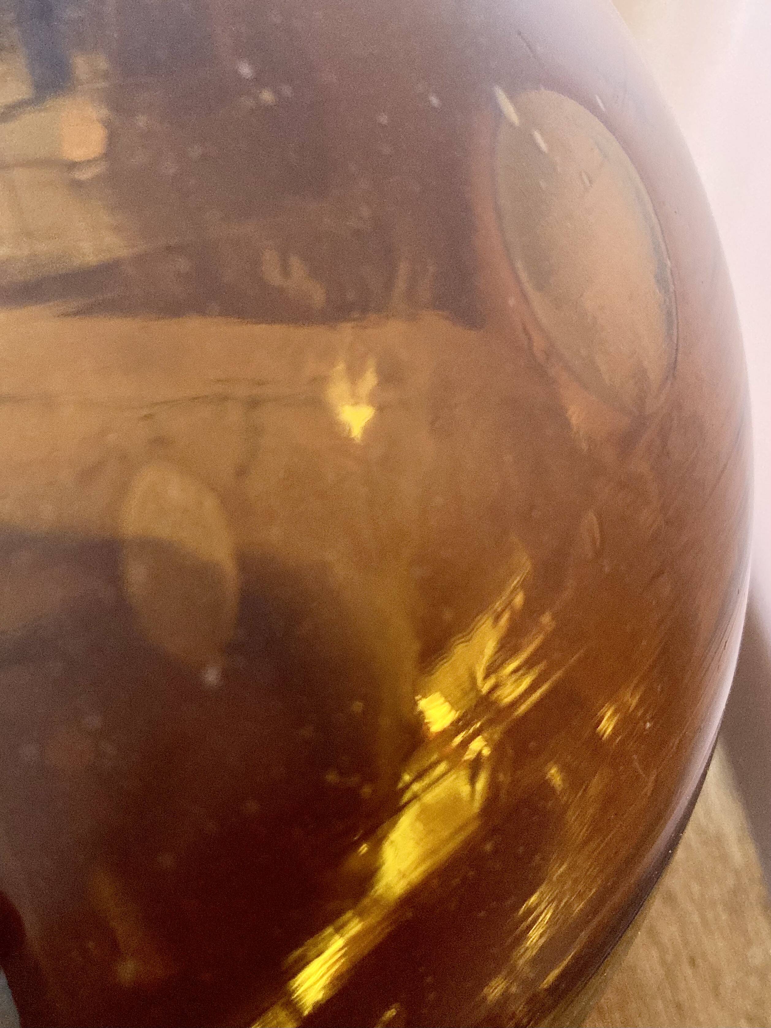 Amber demijohn from the end of 1800