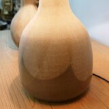 Design Studio Ceramic Lamp and Vase by Krösselbach, Set of 2, 1970s