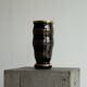 Large sculptural glass vase from the 1940s.