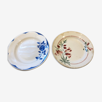 2 old plates