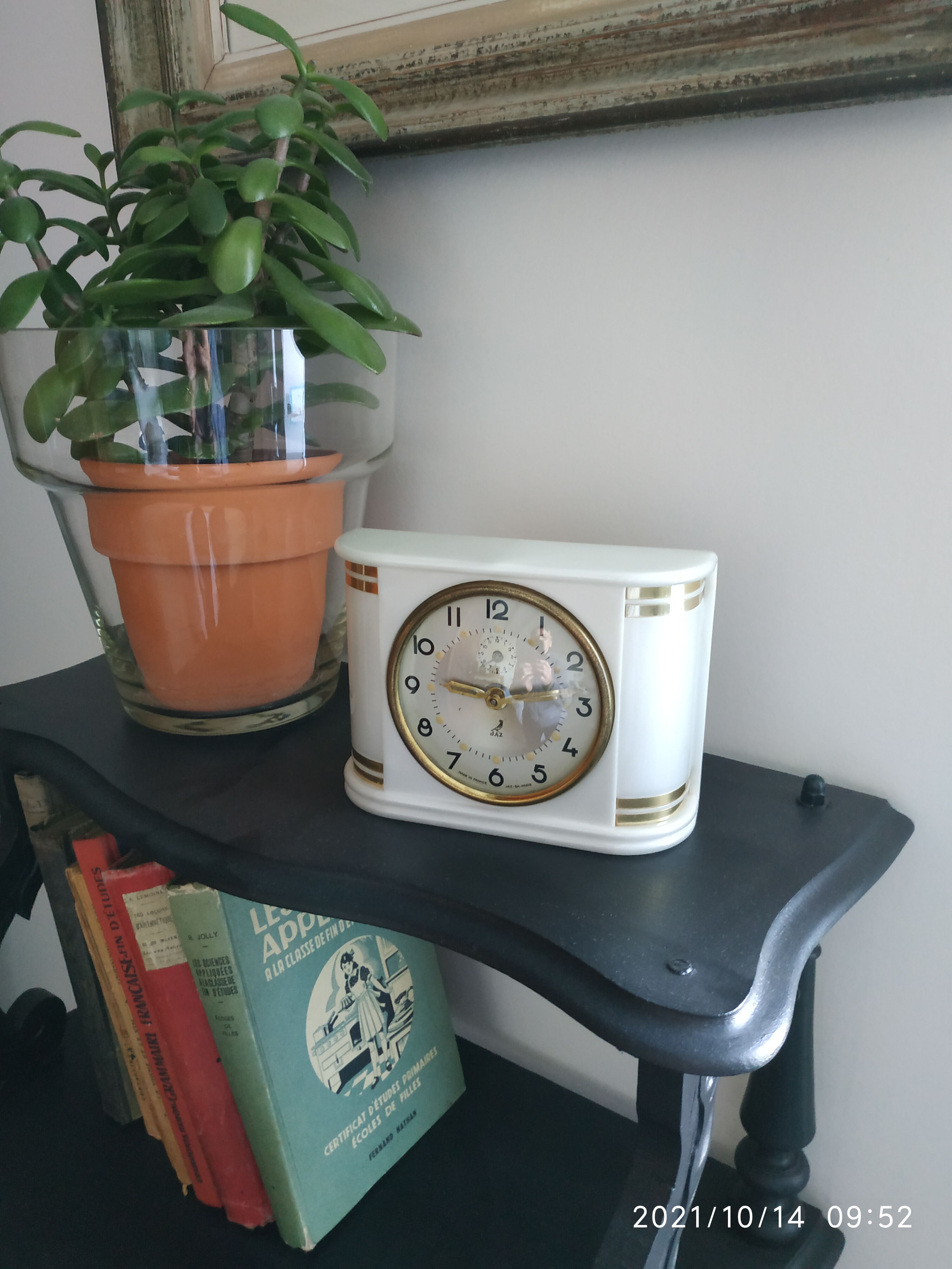 Art Deco alarm clock