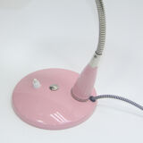 Pink table lamp, 60s