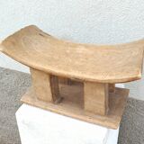 Antique wooden stool Ashanti African art from Ghana